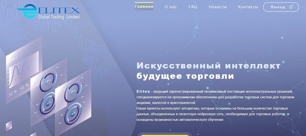 Инвестиционная платформа Elitex