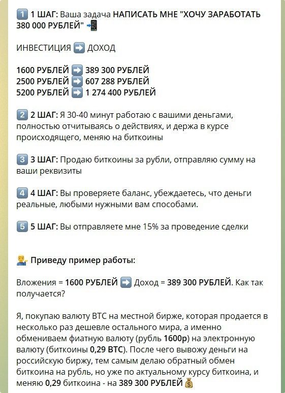 Пошаговая инструкция работы