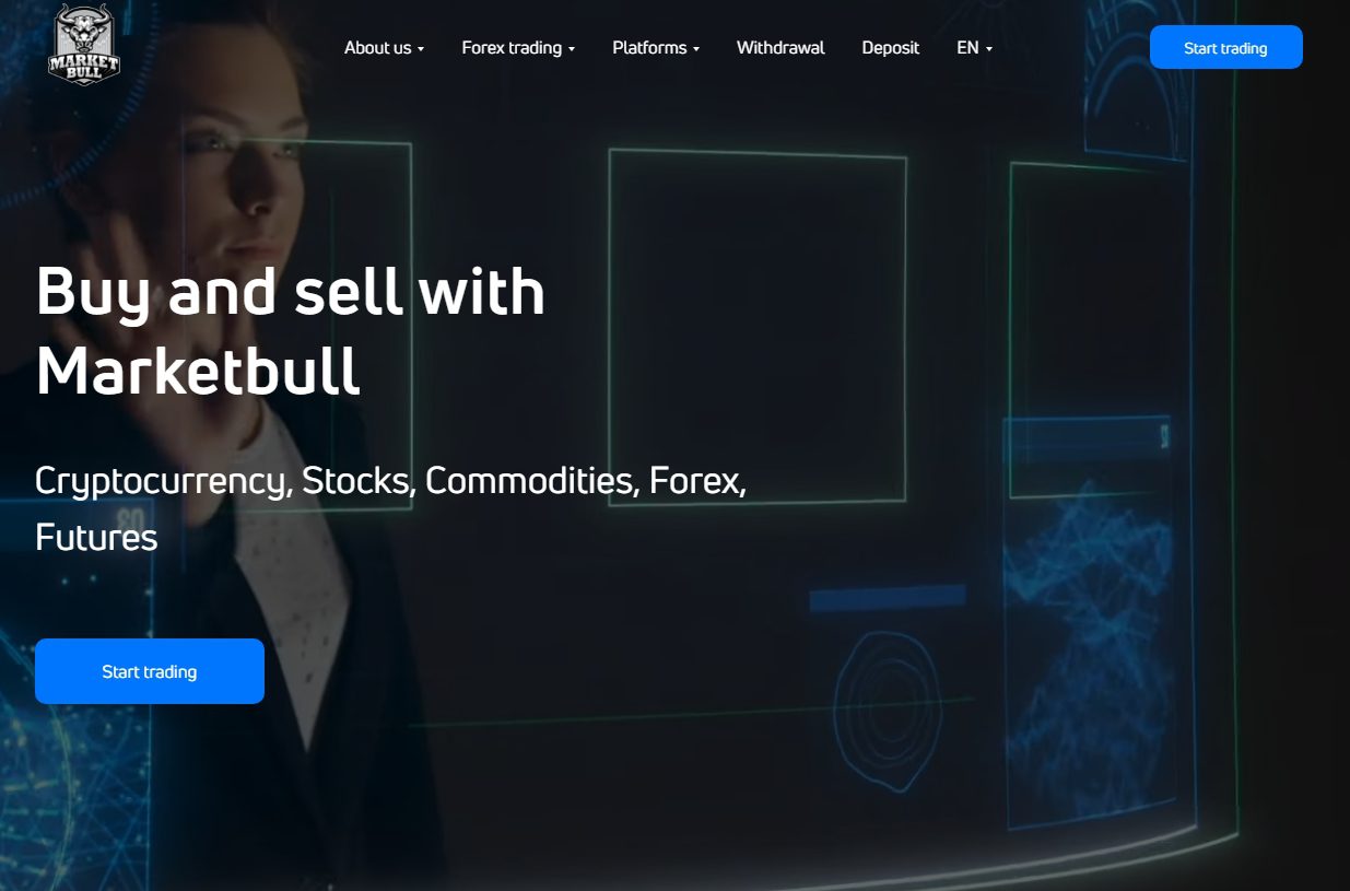 Сайт компании Market Bull