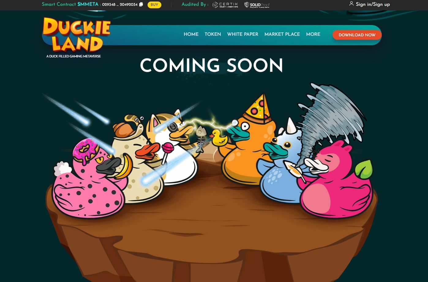 Утята игры Duckie Land