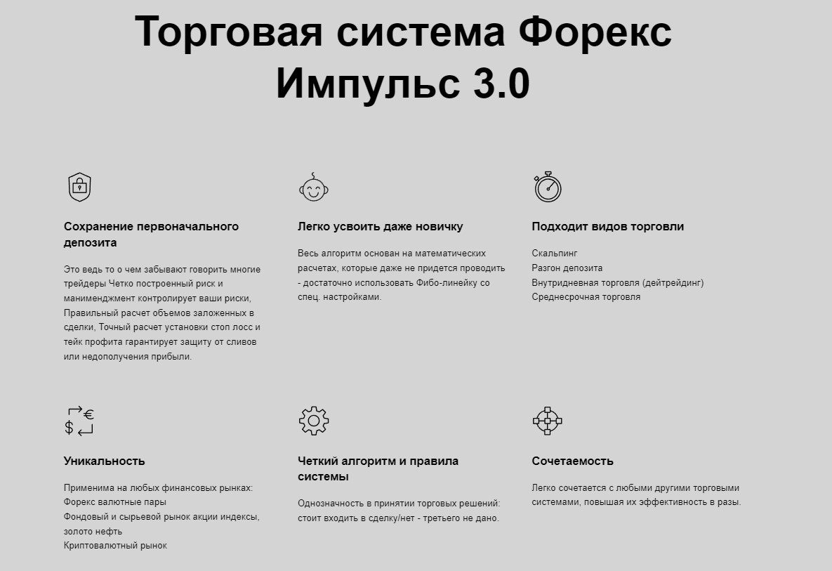 ТОрговая система Форекс Импульс