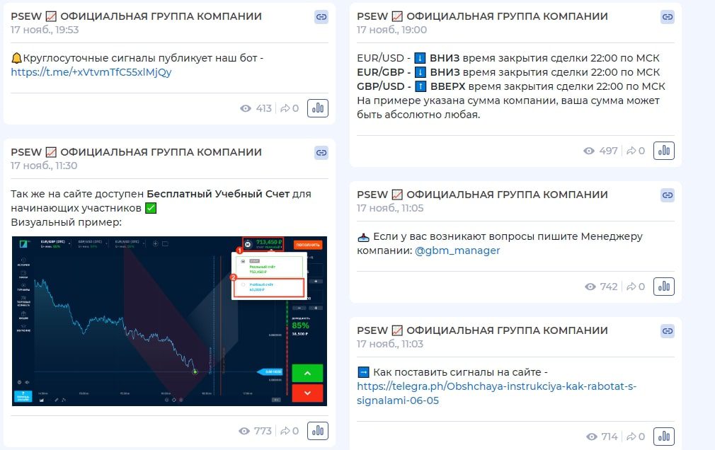 Компания Psew официальная группа