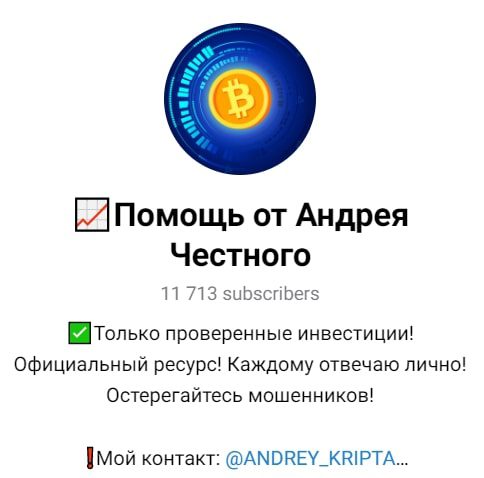 Автор проекта Помощь от Андрея Честного