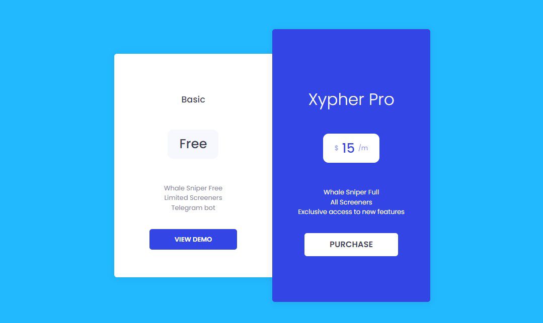 Xypher io тарифы