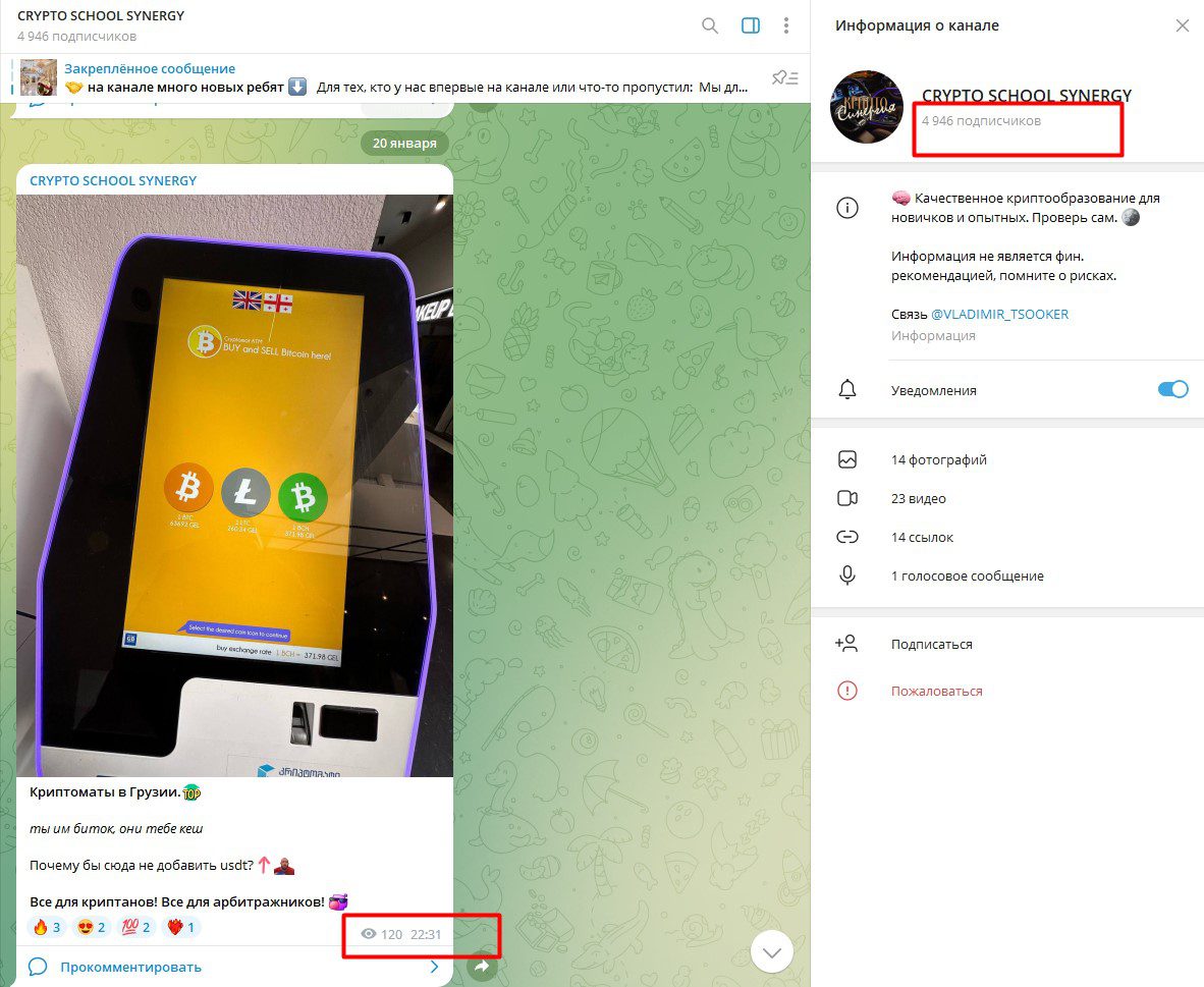 Информация о канале CRYPTO SCHOOL SYNERGY