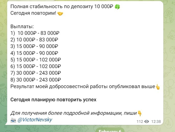 Invest Correctly депозиты