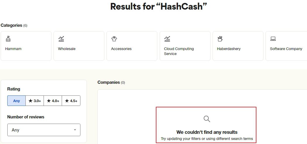 Hashcash результаты