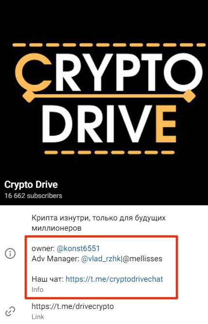 Информация о Телеграмм Crypto Night