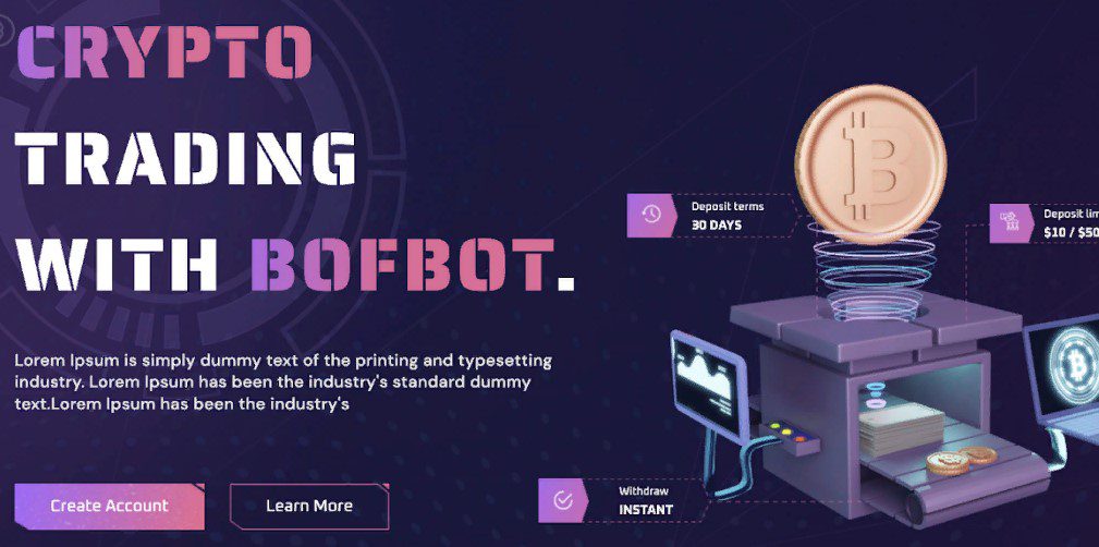 Сайт проекта Bofbot.com