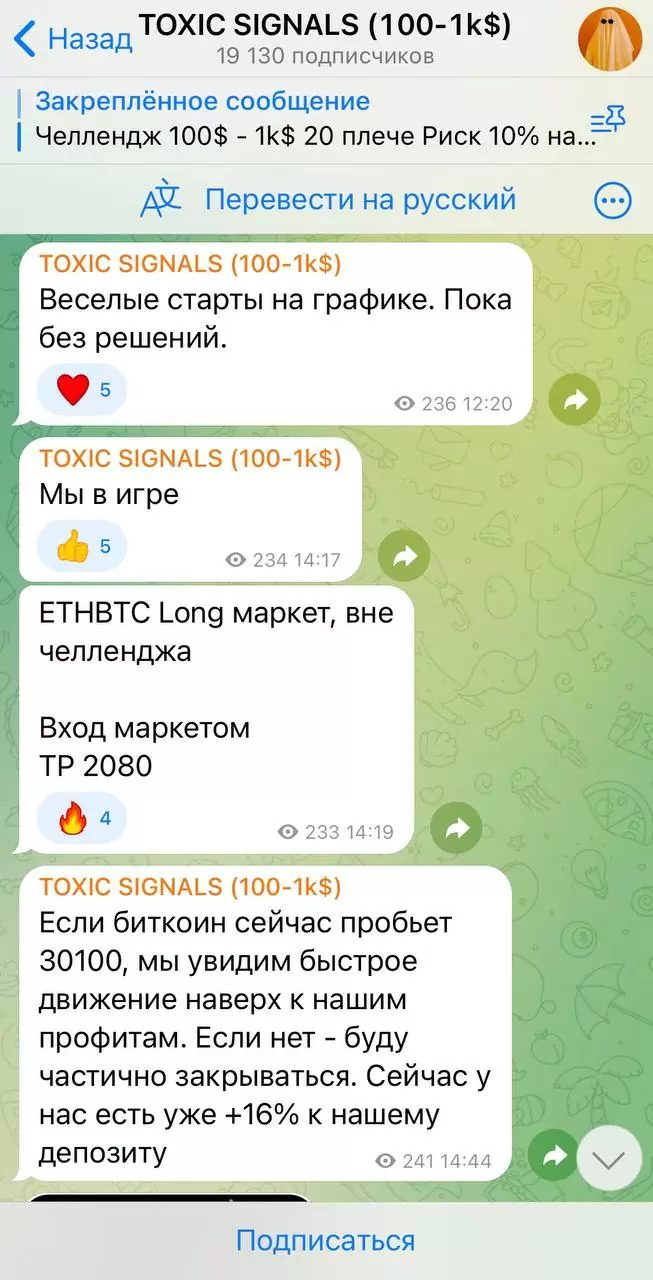 Новости на канале TOXIC SIGNALS