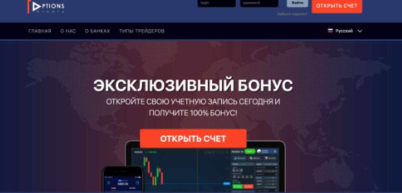 Сайт проекта T Options binarye2