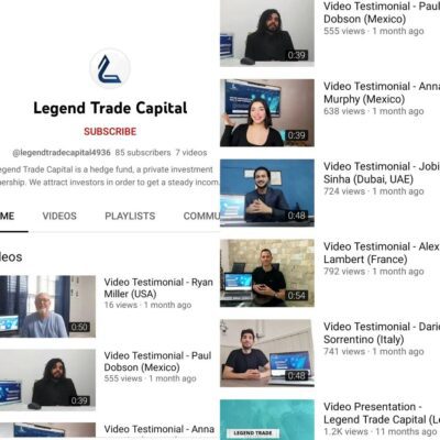 Legend Trade Capital ютуб