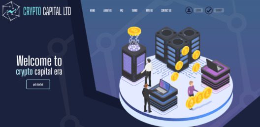 Сайт инвестиционной платформы Crypto Capital