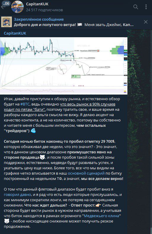 капитан кук телеграмм канал