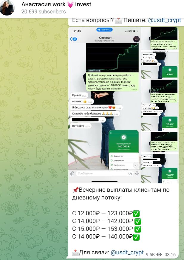 Проект Анастасия Ворк инвест