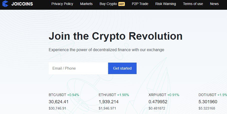 Проект Joicoins com