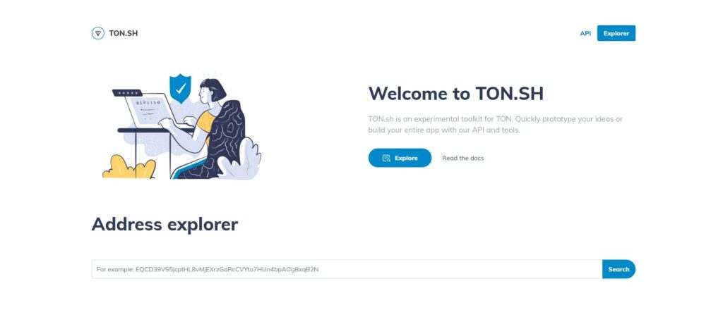 Проект Ton Explorer