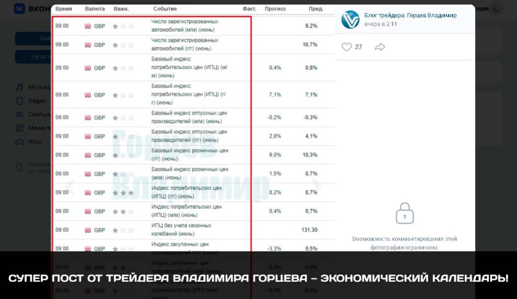 Проект Владимира Горцева