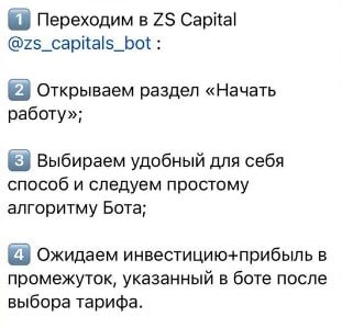 Проект ZS Capital