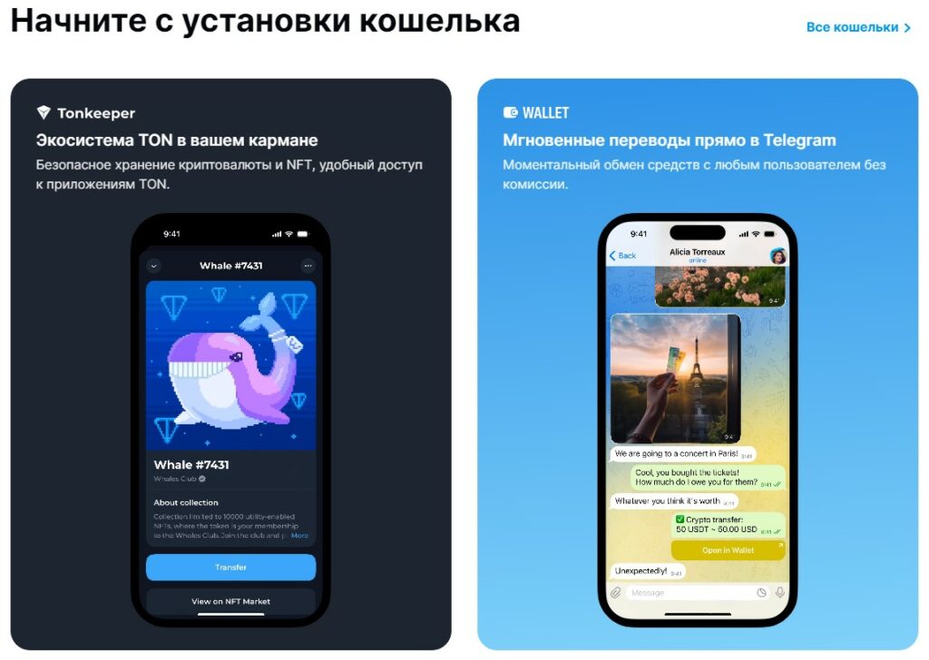 Ton community кошелек