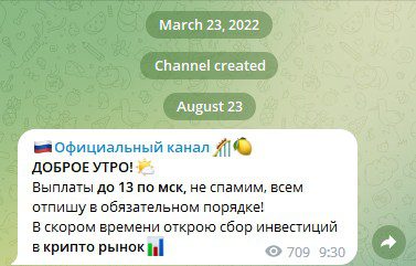 BTC INW обзор канала