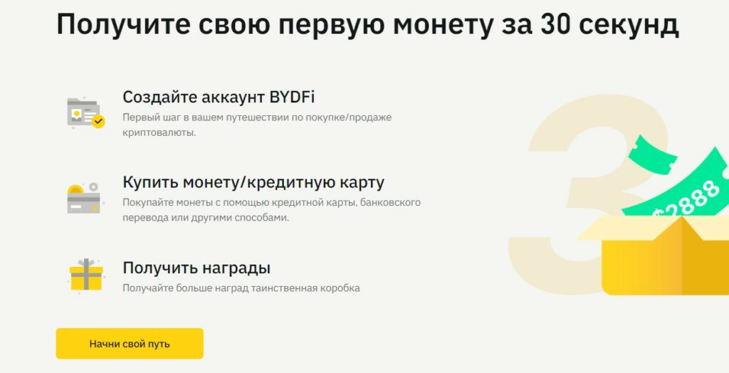 Bydfi биржа