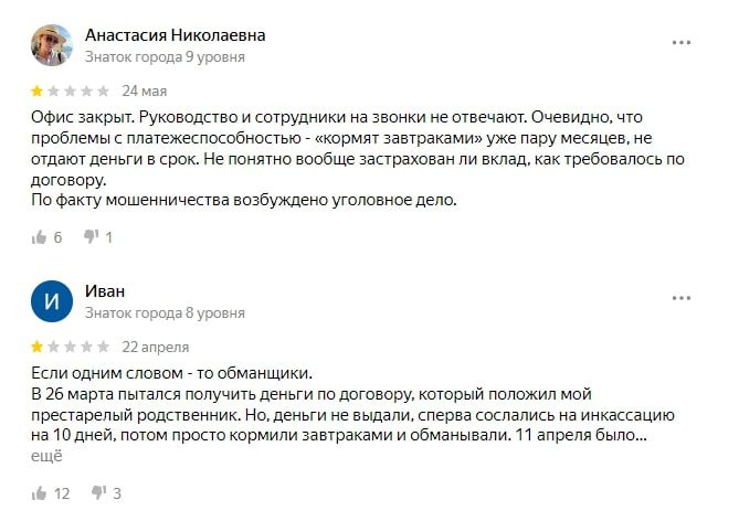 КПК «Инвест Центр» Киров отзывы