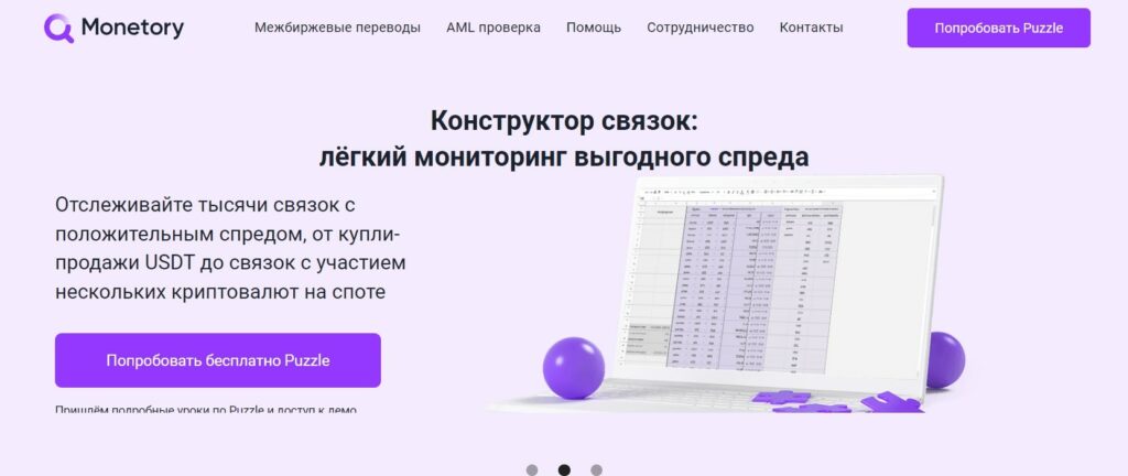 Проект Monetory io