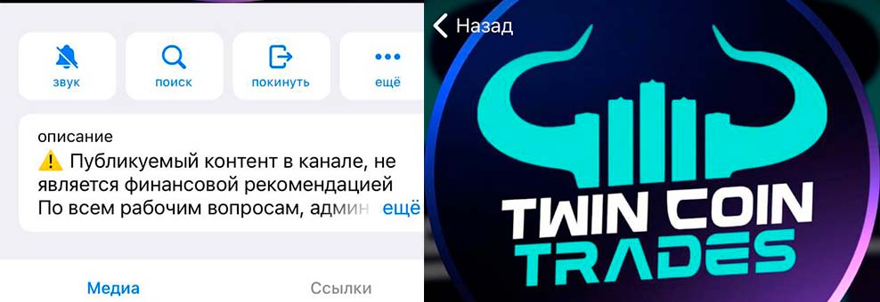 Twin Coin Trades телеграмм