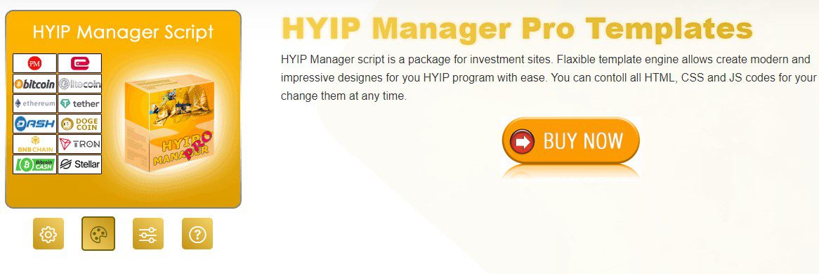 Сайт проекта Free HYIP Templates Goldcoders