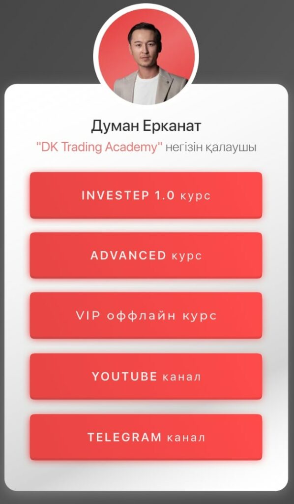 dk trading academy promo создатель