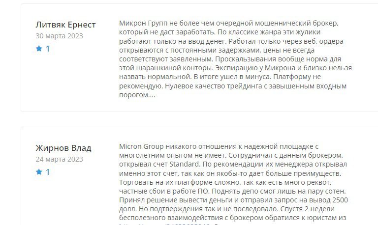 microngroup pro отзывы