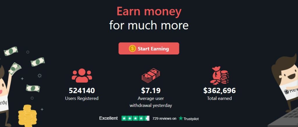 Rewardy.io — сайт для выполнения простых заданий