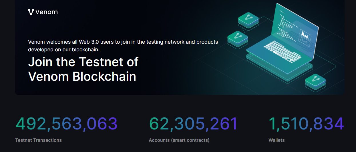 Статистика платформы Venom network airdrop