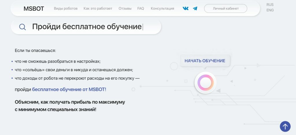 Msbot tech инфо