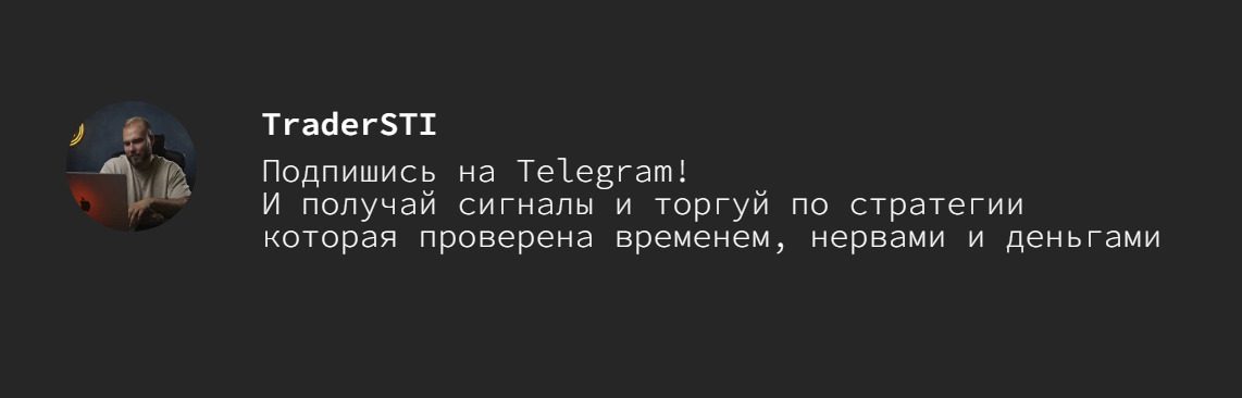 Рекламные посты на канале Trader sti