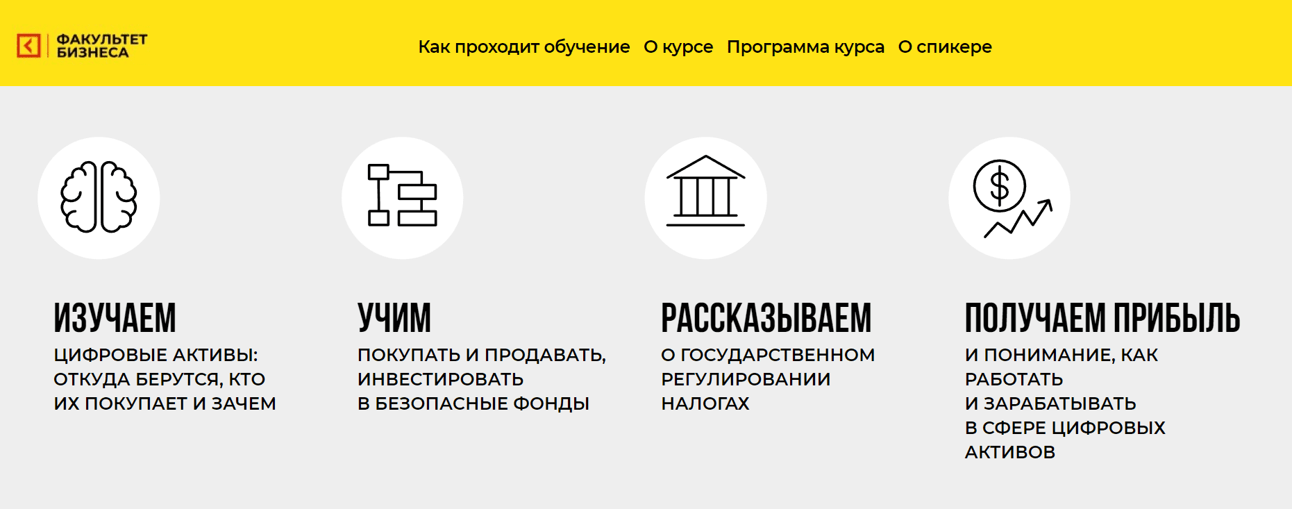 платформа Факультет бизнеса