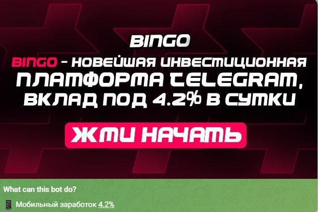 Bingoprorobot Телеграм