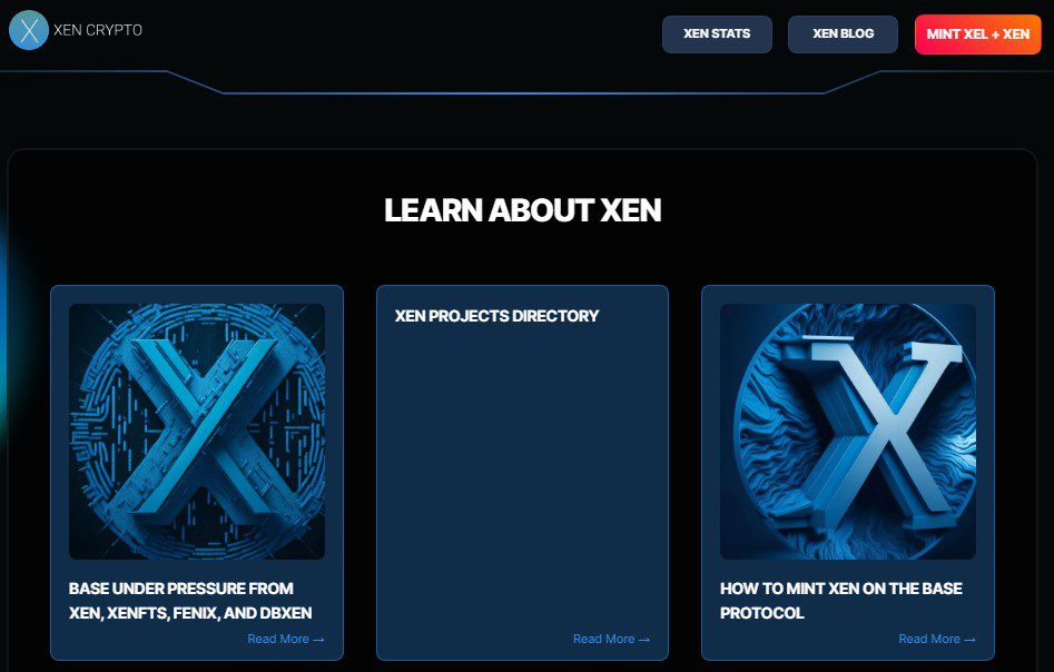 XEN Crypto инфо