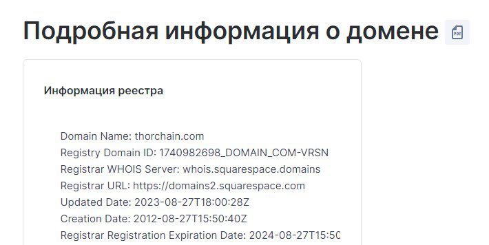 проверка проекта ТОРЧейн