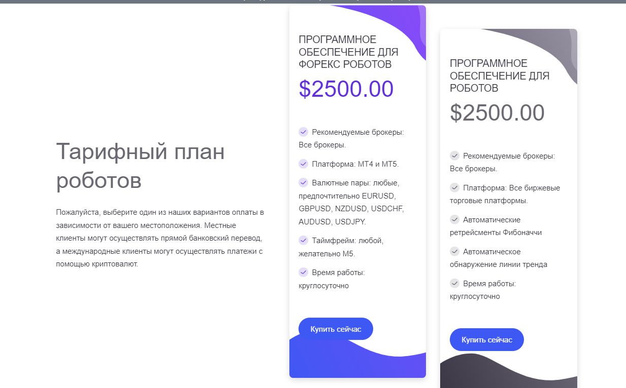 Тарифы проекта BNF Такаши Котегава