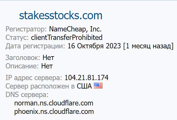 Проверка Брокера Stakes Stocks