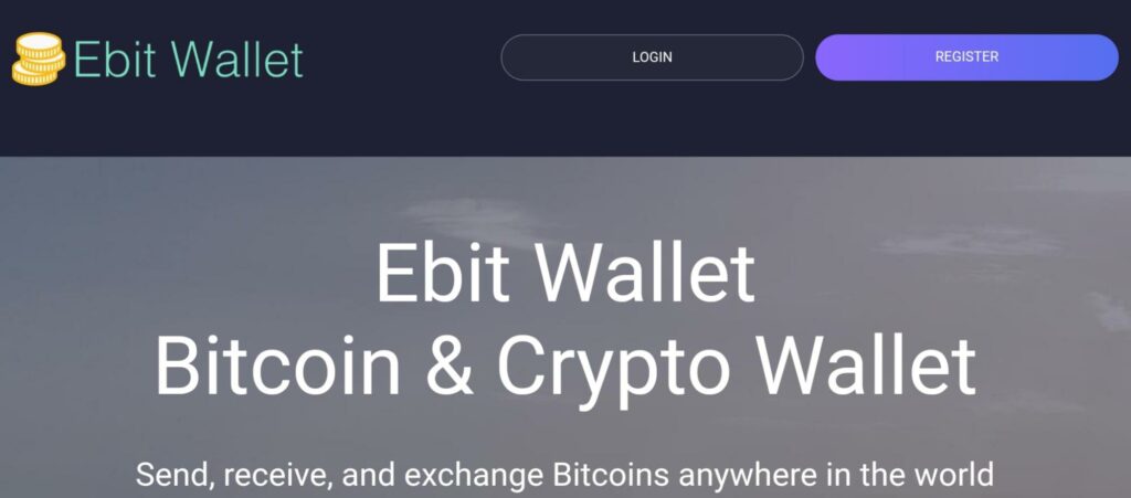 Ebit Wallet сайт