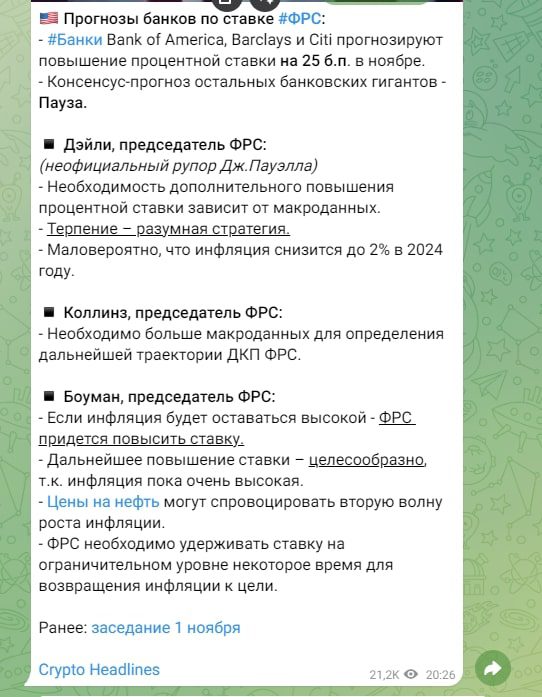  Crypto Headlines телеграмм