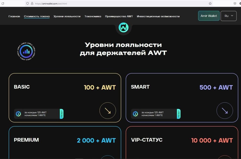 Amirwallet упрвни