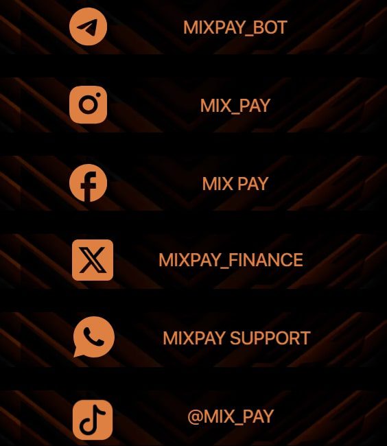 Mix Pay соц сети