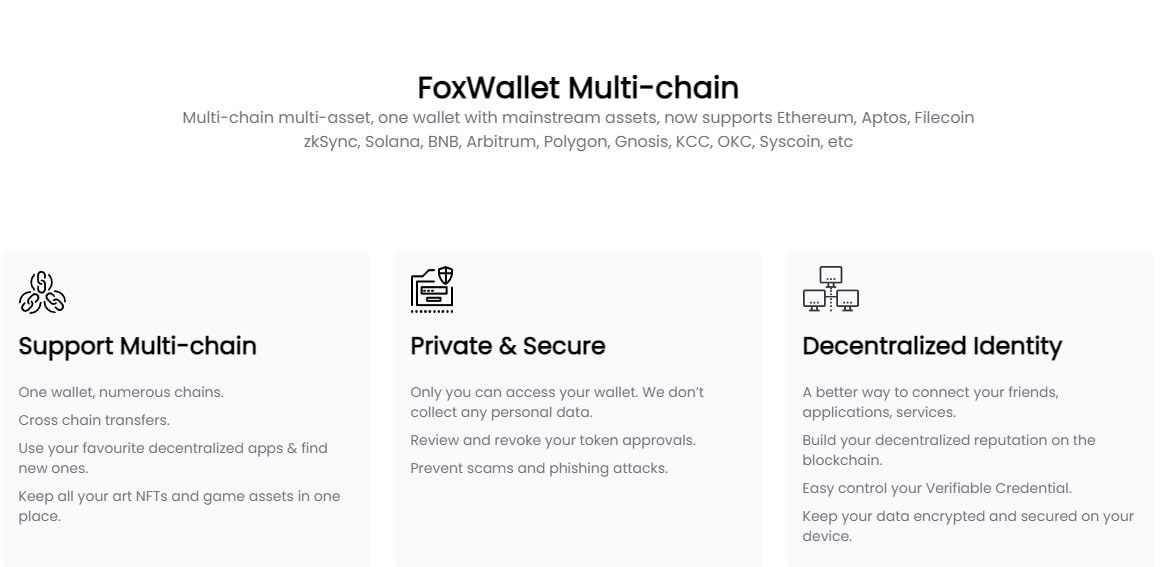 Приложение Fox Wallet