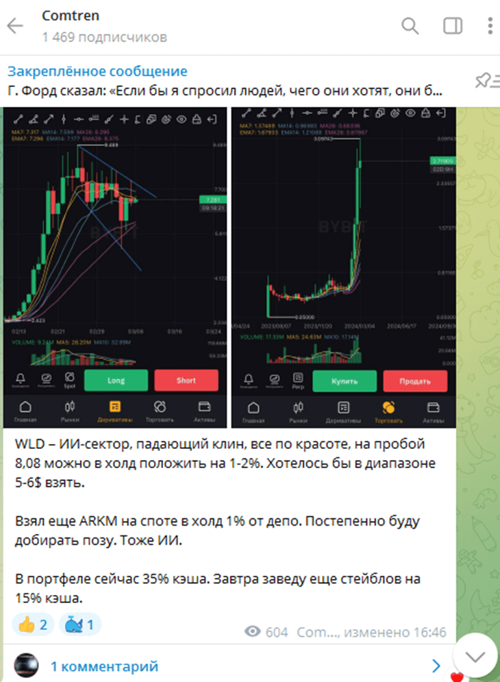 Лента канала Comtren