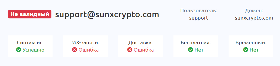 SunxCrypto.com отзывы