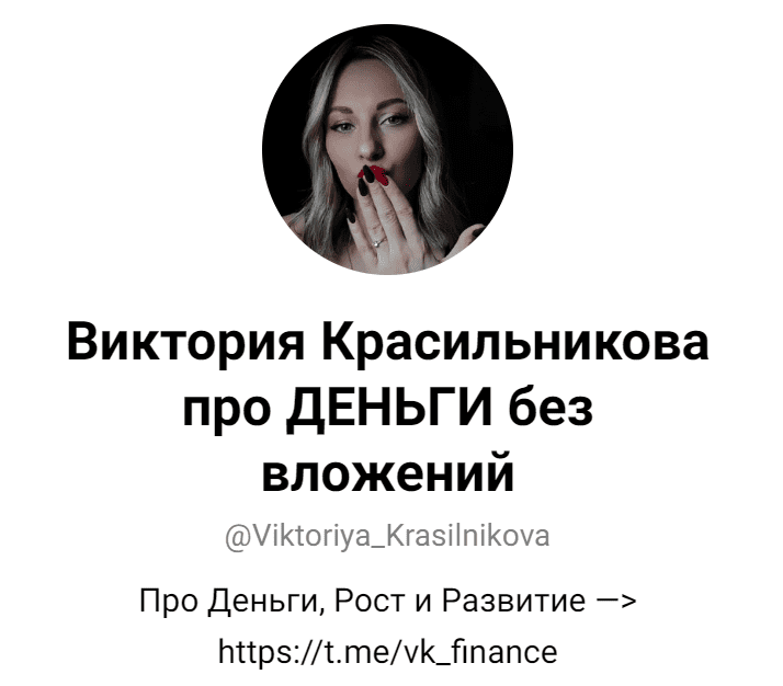 виктория красильникова инвестиции